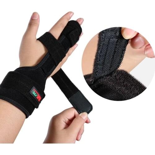 Adjustable Corrector Finger Splint Medical Support Guard Splint for Fixing Finger Injuries Stiffness Pain Immobilizer Brace 1PCS