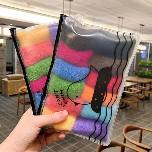 Colorful Wide Hair Scrunchie Elastic Hair Rubber Bands Ring For Women Girls Headwear Ponytail Holder Hair Accessories