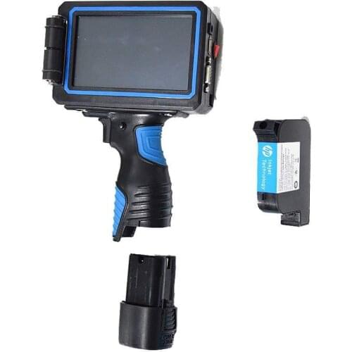 Barcode and graphics print handheld inkjet printer gun portable expiry date inkjet date machine