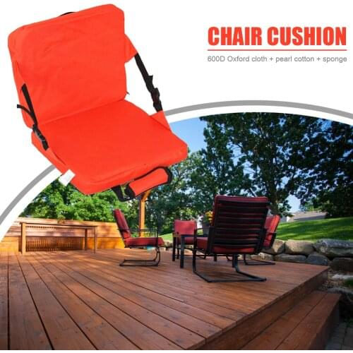 Ourdoor Garden Accessaries Supplies Portable Camping Beach Hiking Foldable Seat Pad Outdoor Backrest Cushion Chair