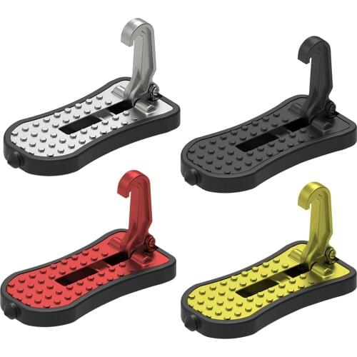 Universal Foldable Auxiliary Pedal Roof Pedal Foldable Car Vehicle Folding Stepping Ladder Foot Pegs Easy Access Car Accessorie