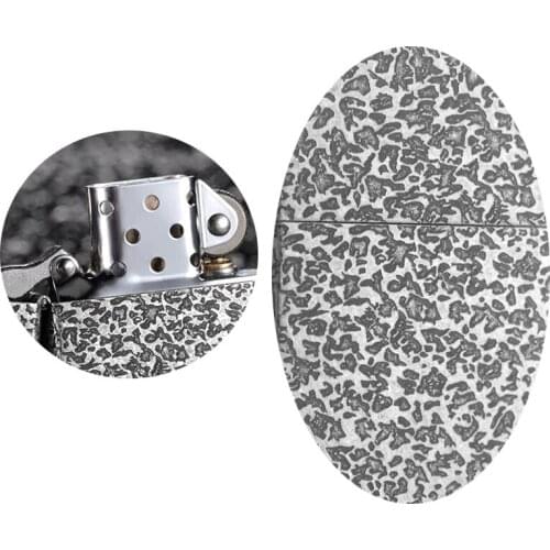 Lighter Kerosene windproof creative ancient silver stone pattern personality lighter