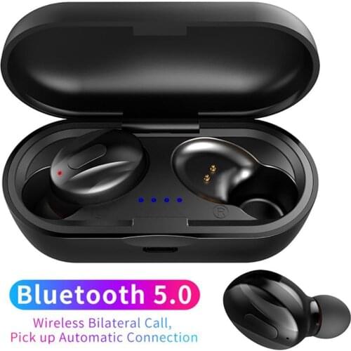 XG13 TWS Smart Bluetooth 5.0 Earphones Wireless Handsfree Sports Earset HiFi Earplugs Earbugs With a charging Case