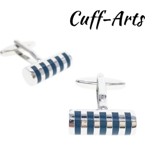 Free shipping Cufflinks Stripes Classics Beautiful Brass Cuff Links For Men Fashion Knot Design Top Quality C10141