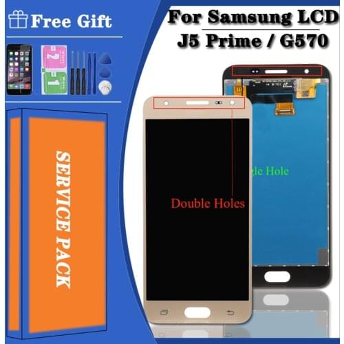 Original 5.0" LCD Digitizer For Samsung Galaxy J5 Prime G570 G570F On5 2016 G5700 Display Touch Screen Assembly+service package