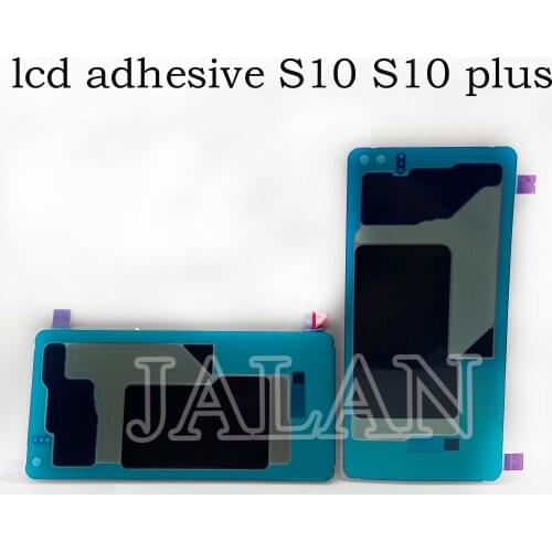 10pcs Adhesive Sticker For Samsun S7edge S8 S9 S10 Plus Note10 Plus Lcd Refubish Back Stickers Replacement LCD Repair