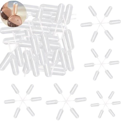 100pcs/LOT 4ml Plastic Squeeze Transfer Pipettes Dropper Disposable Pipettes