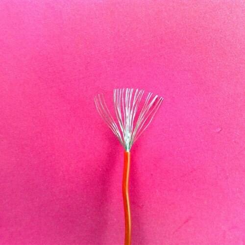 25meter Red+25meter Black Silicon Wire 22AWG Heatproof Soft Silicone Silica Gel Wire Cable