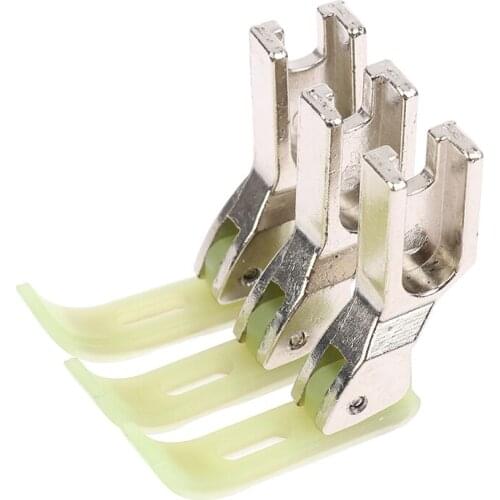 3 PCS T363 Plastic 0.3cm Zipper Presser Foot For Industrial Single Needle Lockstitch Sewing Machine Accessories Spare Parts