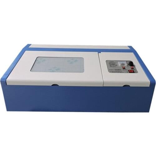3020 40W K40 laser cutter for rubber stamp acrylic