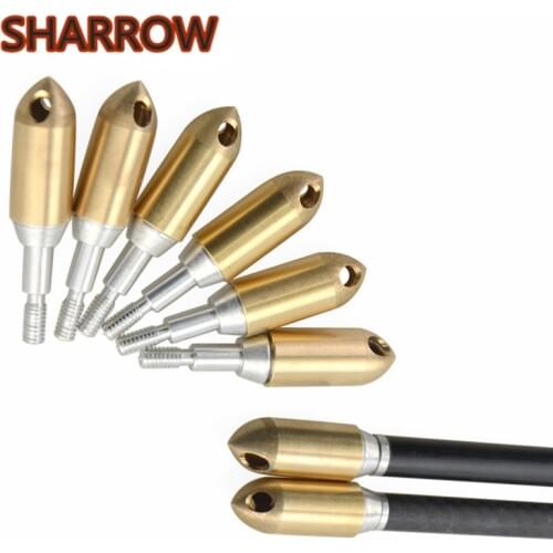 6Pcs 125 Grain Whistle Arrowhead Broadheads Field Point Tip Screw Tips Broadheads Arrow Practice Shooting Archery Accessories