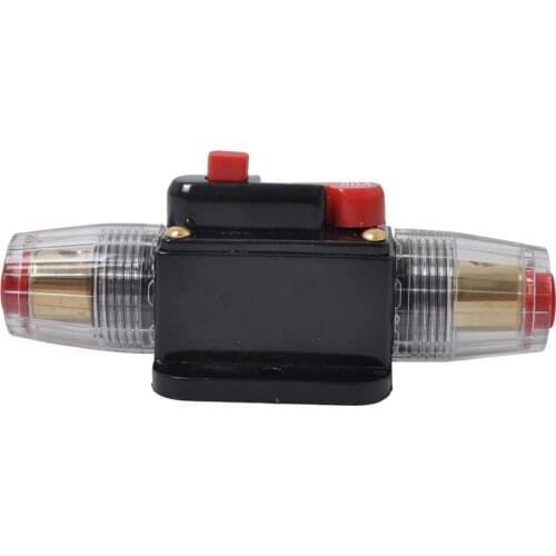 60A Amp In-Line DC Circuit Breaker Solar/Audio/Car/Video Fuse Holder 12V 24V