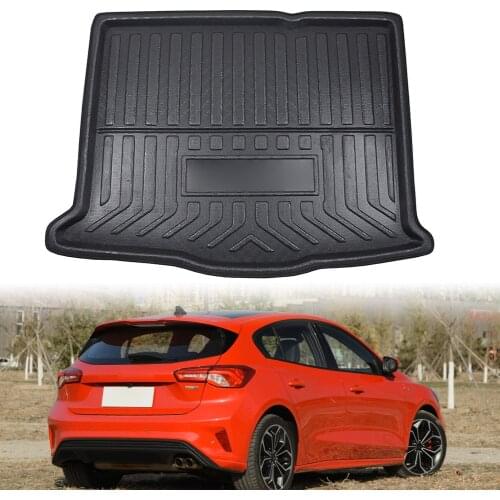 Auto Rear Tail Trunk Boot Liner Cargo Tray For Ford Focus MK4 4 MKIV Hatch Hatchback 2019 2018