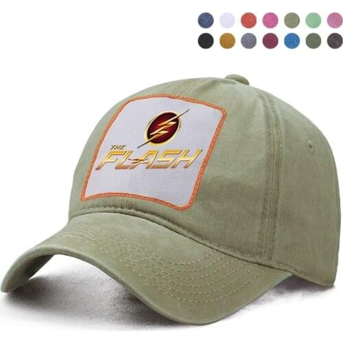 The Flash Baseball Cap Woman Berets Ponytail Caps Man Sunscreen Solid Hat Dad Trucker Snapback Boinas Gorras Casquette Bone Hats