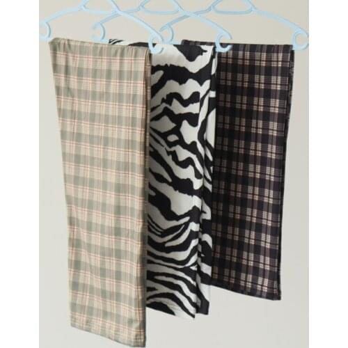 Женские брюки в клетку CDJLFH China At AliExpress