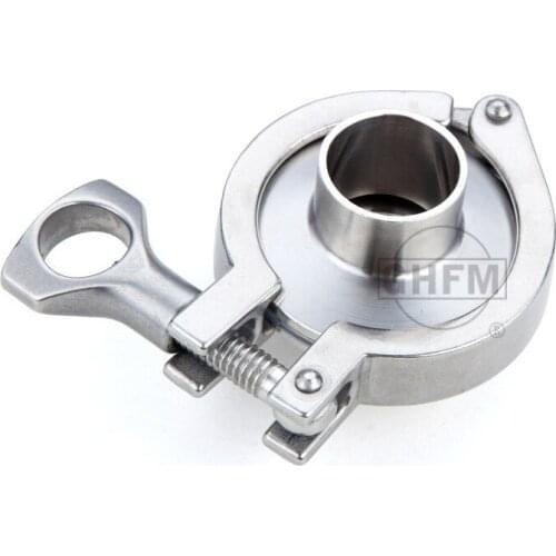 DN50 2" 304 Stainless Steel Sanitary Clamp Quick-connect Joint Sanitary Grade Chuck Quick-fit Joint Plumbing Pipe Ring Seal Set