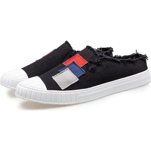 Breathable zapatos Tops casuales air mens Men informales knitting slipon shoes casual 2020 black para on sneaker Light for slip