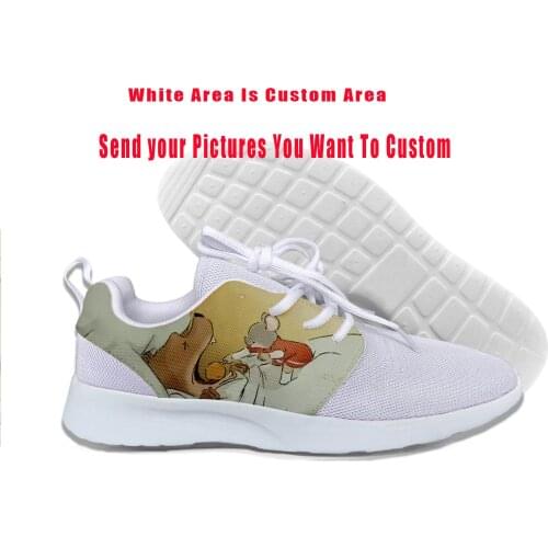 2019 Hot Cool Fashion Summer Sneakers Handiness Casual Shoes 3D Printed Cartoon Cute Funny For Men Women Ernest Celestine