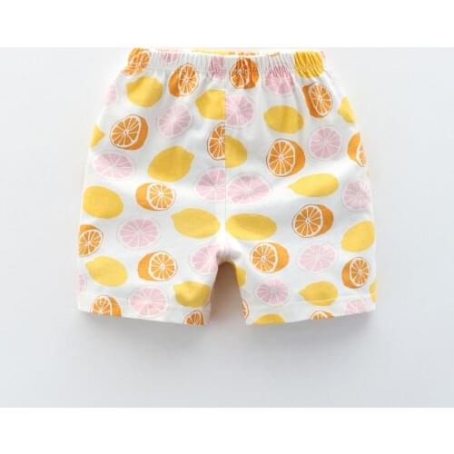 ZWY156 Summer Cute Cartoon Girls Short Pants Unique Toddler Baby Girls Bottoms Shorts Summer Bloomers Hot Pants Shorts