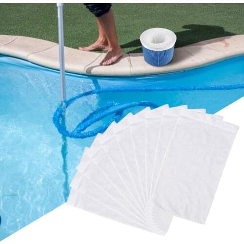 Pool Skimmer Socks Non-woven Swimming Pool Filter Storage Bag For Filters Baskets Skimmers Net Pool Supplies