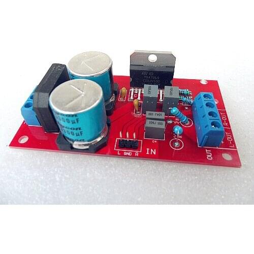 New original TDA7265 amplifier chip power amplifier board DC dual 8-24V 25W + 25W 2.0 channel