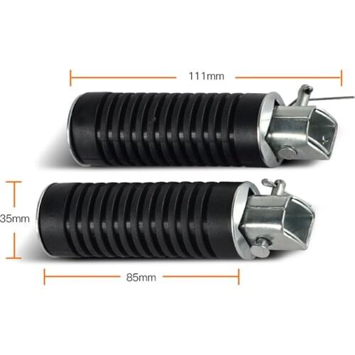 Footrest Footpeg Foot Rest Pegs for Honda CA200 CA175 CA160 C70 CB160 CB125S CB100 CB175 CB200 CB350F CB750 CB550 CB 750 550 200