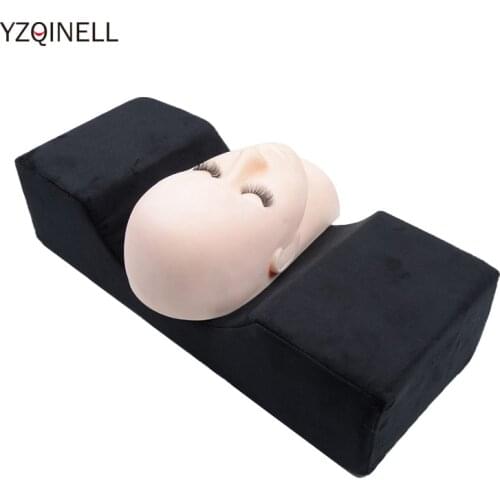 Eyelash Extension Pillow Comfotable Soft Grafting Eyelashes Memory Foam Ergonomically Designed Pillow for Beauty Salon