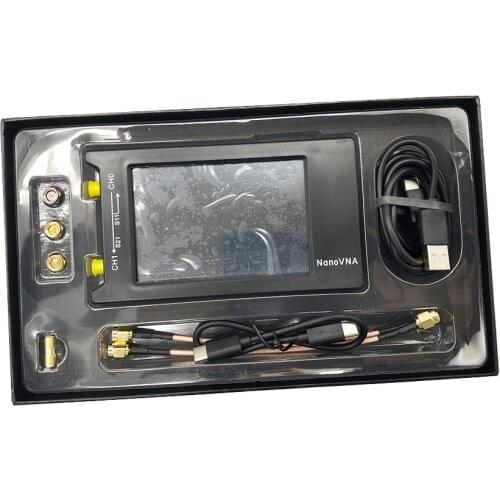 Latest NanoVNA-H4 10KHz~1.5GHz VNA 4inch LCD 1950MAh Battery HF VHF UHF UV Vector Network Antenna Analyzer In Case I3-010