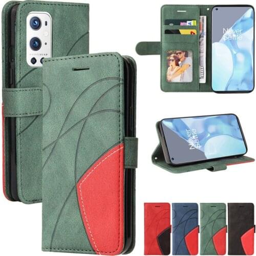 Luxury Magnetic Leather Flip Case For One Plus 9 Pro Nord N100 N10 5G Retro Stand Wallet Phone Cover Bag Coque With Cards Holder