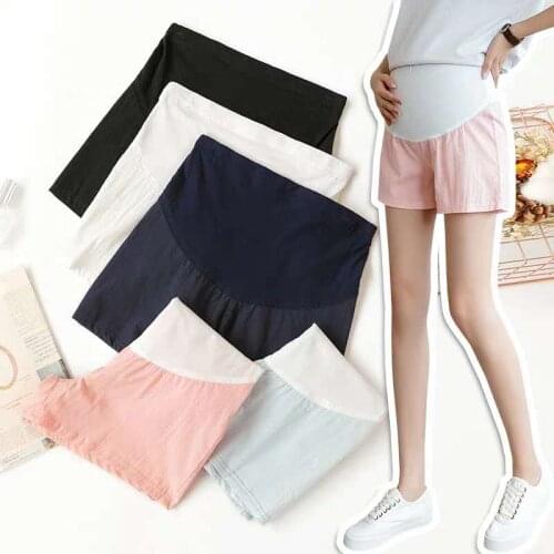 Pregnant womens leisure Shorts womens summer clothes 2020 summer fashionable loose shorts summer pregnant womens thin shorts