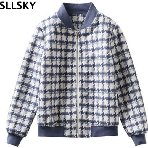 Женские бомберы SLLSKY China At AliExpress