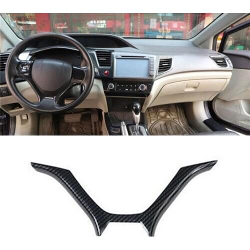 Replacement Steering Wheel Cover Trim Fit For HONDA Civic 9th 2012-2015