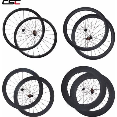 1040g Ultralight Carbon Wheels 24mm 38mm 50mm 60mm 88mm Tubular Or Clincher & Super Light Anti-Bite 6 Pawls Hub RARF10-RAR9