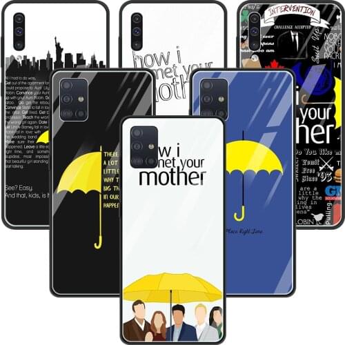 How i met your mother Glass Cover for Samsung A51 A71 A91 A72 A52 A81 A41 A31 A21 A21s M51 M31 M21 Black Shell Capa Silicone