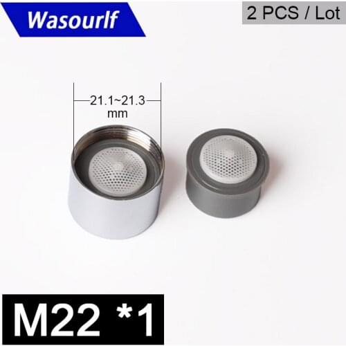 WASOURLF high quality M22*1 Female 3L water saving aerator for faucet tap brass shell with plastic core
