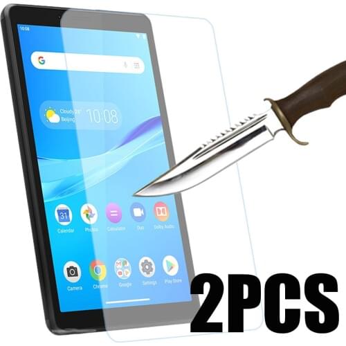 2PCS glass screen protector for Lenovo tab M7 TB-7305 M8 HD/FHD TB-8505 M10 PLUS TB-X606 7'' 8'' 10.1'' tablet protective film