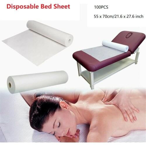 1Roll 100Pcs Disposable Bed Sheet Mat Table Chair Cover for Salon Tattoo Supply