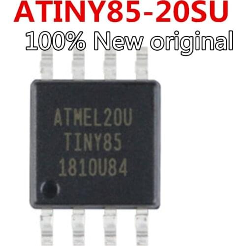 10pcs/lot New ATTINY85 ATTINY85-20SU INY85 SOP-8 Microcontroller