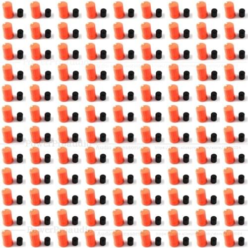 500pcs Rotary Control Knob orange color For Pioneer DJM-T1 S9 DIY DJ XDJ-RX R1 RZ AERO