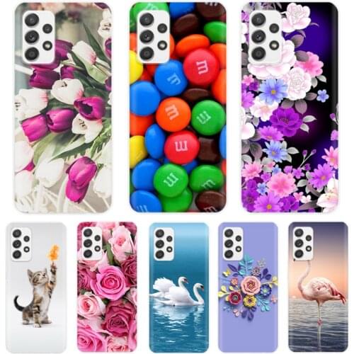 Phone Case For Samsung A72 Cover 5G Silicone Soft TPU Back Case for Samsung Galaxy A52 galaxyA42 Case Coque for samsung A32 A 72