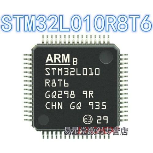 1PCS 100% new original authentic STM32L010R8T6 QFP-64 32L010R8T6 QFP64 32-bit microcontroller chip