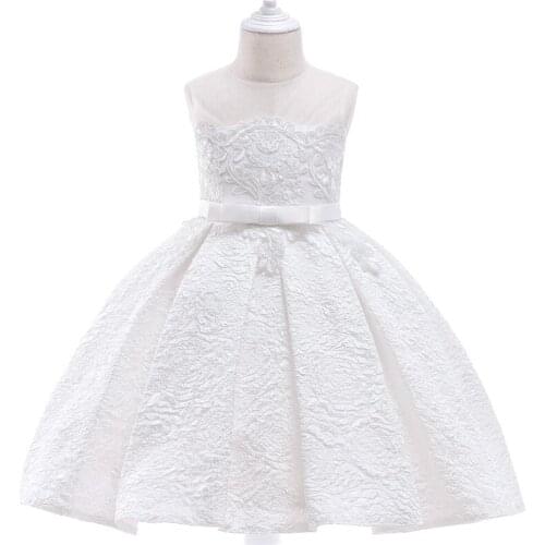 Baby Girls Clothes 10 Years Flower Children Tutu Princess Birthday Party Wedding Bridesmaid Evening Summer Dress Gown Vestidos