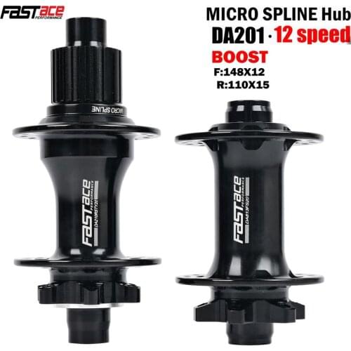 Fastace DA201 32H 12 Speed MTB MICRO SPLINE BOOST hub Bicycle Hubs 148*12 110*15MM For 12s Shimano DEORE XT M8100 M7100 M6100