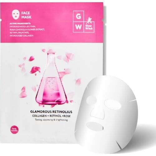 Glow Witch Face Masks