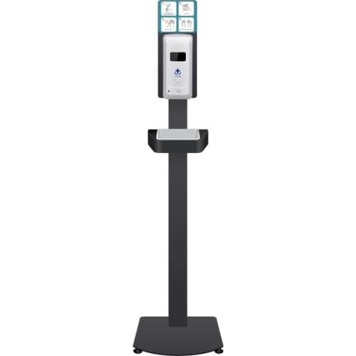 Commercial Industrial Spray Type Hands Free Floor Standing Electric Hand Sanitizer Dispenser with Refill SD-10