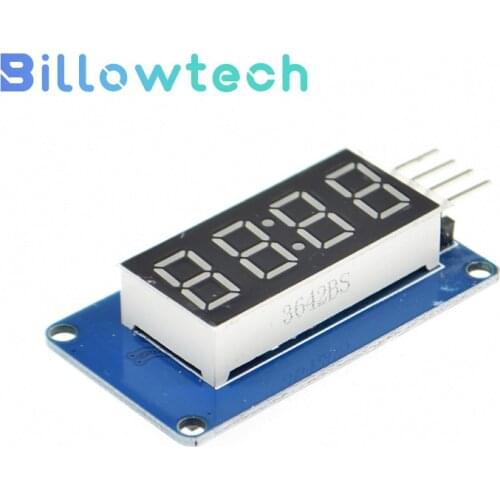 TM1637 LED Display Module For Arduino 7 Segment 4 Bits 0.36 Inch Clock RED Anode Digital Tube Four Serial Driver Board Pack