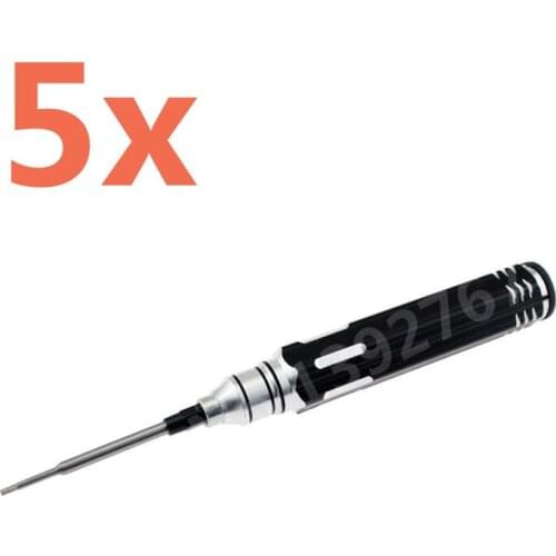 5Sets Steel Portable RC Tools 4 in 1 Hex Screwdriver 1.5mm 2.0mm 2.5mm 3.0mm Mini RC Helicopter Plane Boat RC Car Quadcopter