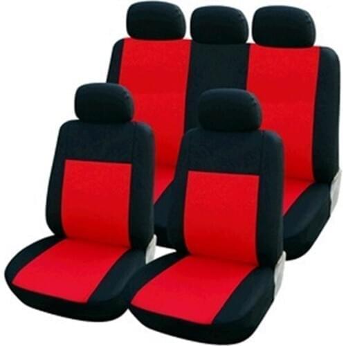 New style Car Seat Covers Universal Fit Polyester 3MM Composite Sponge Car Styling lada car cases seat cover accessories