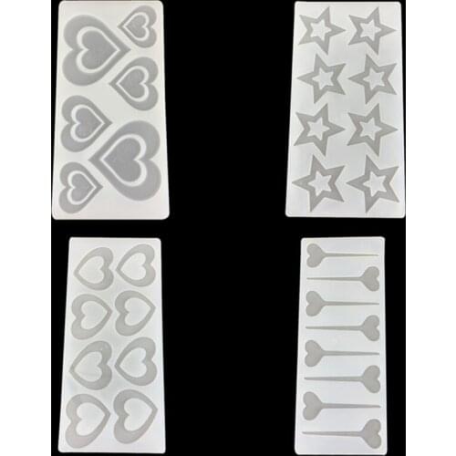 Romantic Heart Rose Silicone Chocolate Mould Cake Decorating Tools Cupcake Cookies Silicone Mold Muffin Pan Baking Gift