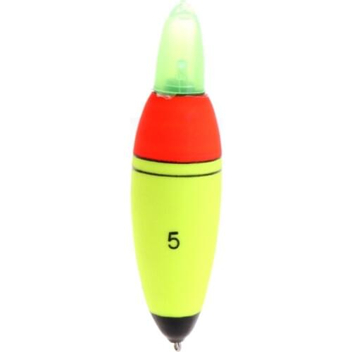 Luminous Fishing Float LED Light Stick Night Foam Tube Buoy Electronic Glowing